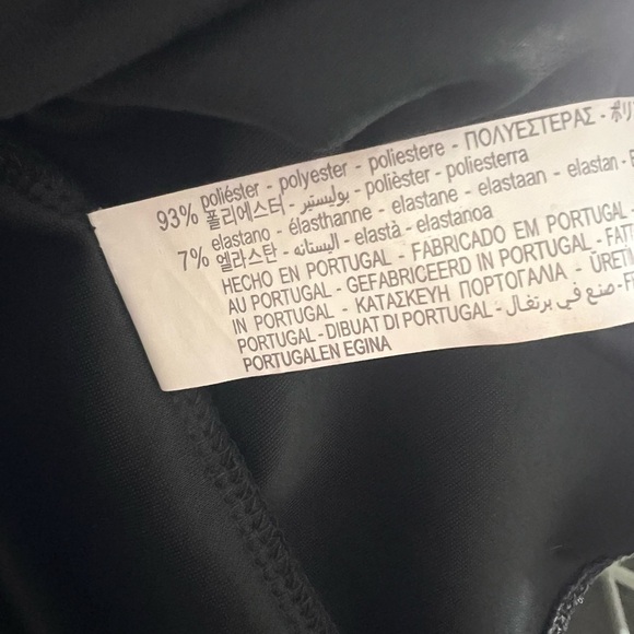 Zara Black Strapless Smocked Peplum Top | Bandeau Tiered Ruffle Tube Top | Med - Picture 5 of 5